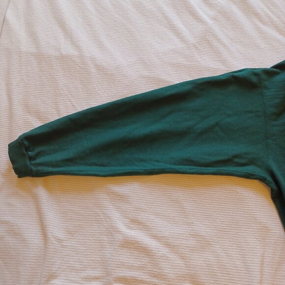 Vintage 1990s Wind River "Read to Me" Bear Green Crewneck Sweatshirt Adult Large - Picture 6 of 12
